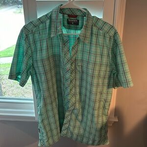 Simms lightweight short sleeve shirt.